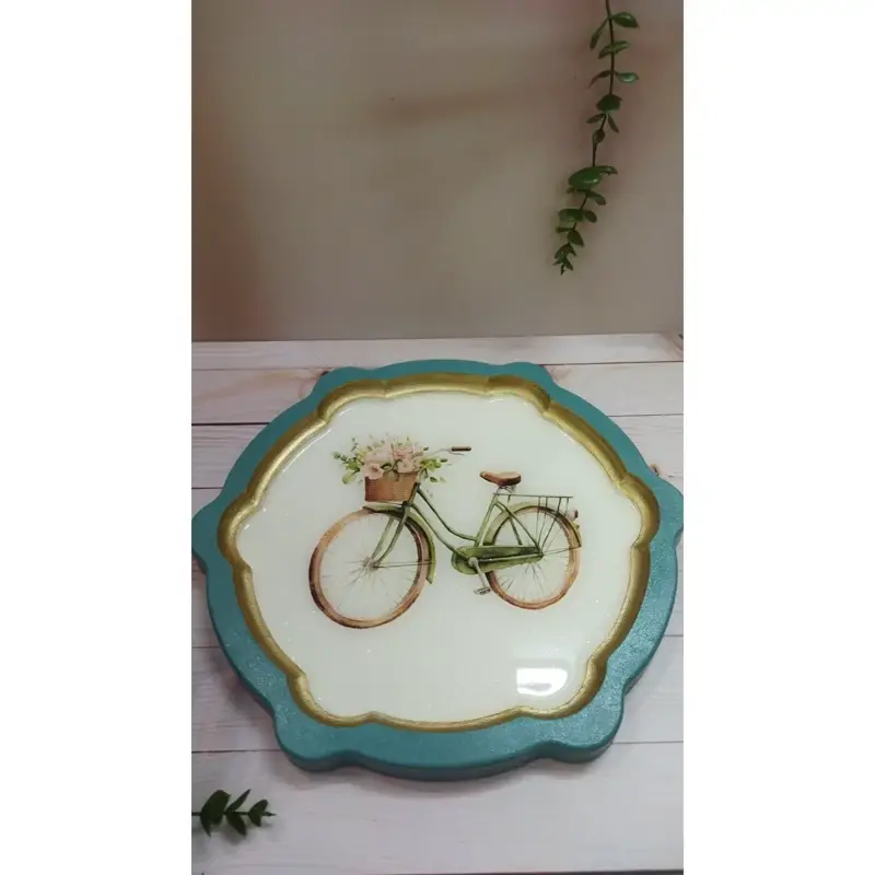 سینی چوبی دکوپاژ
