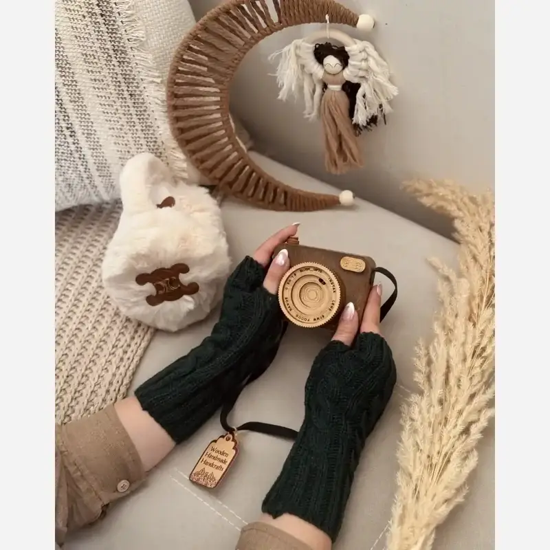 دستکش ساق دستی بافت