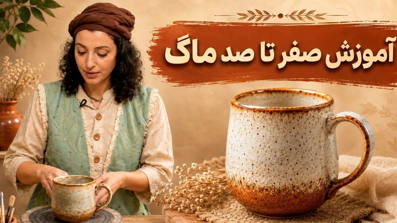 آموزش صفر تا صد ساخت ماگ